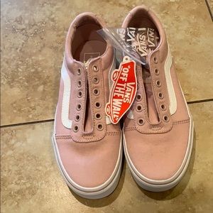 Pink vans shoes. Brand new. Never worn. Tag is on.